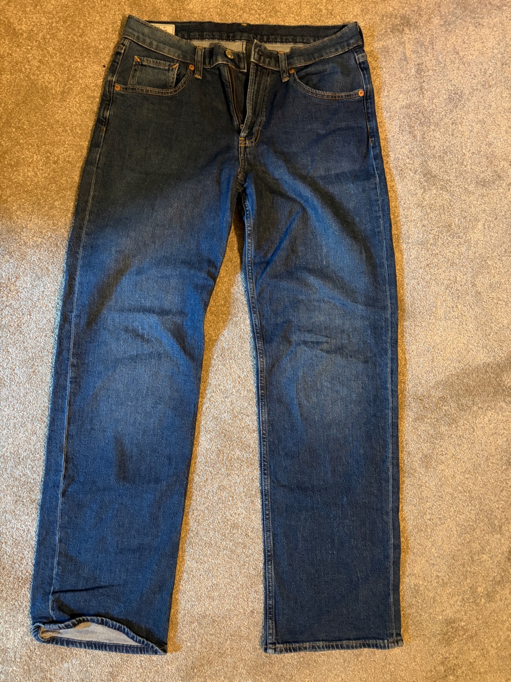 GAP Dark Blue 90’s loose mid rise Straight-Leg Women’s Jeans